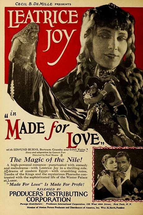 Made for Love (1926) movie poster