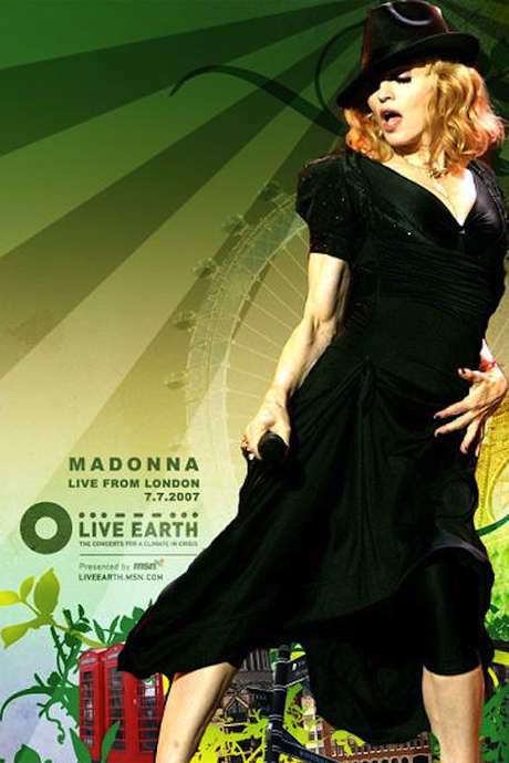 Madonna: Live Earth Concert at London (2007) movie poster