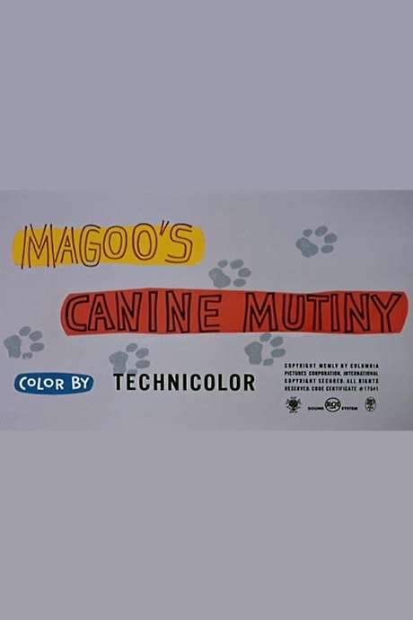 Magoo’s Canine Mutiny (1956) movie poster