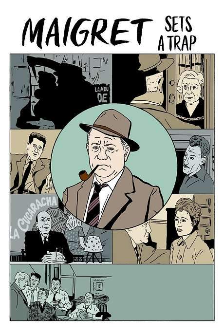 Maigret Sets a Trap (1958) movie poster