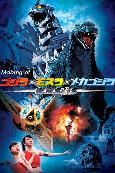 Making of Godzilla: Tokyo S.O.S. (2004) movie poster