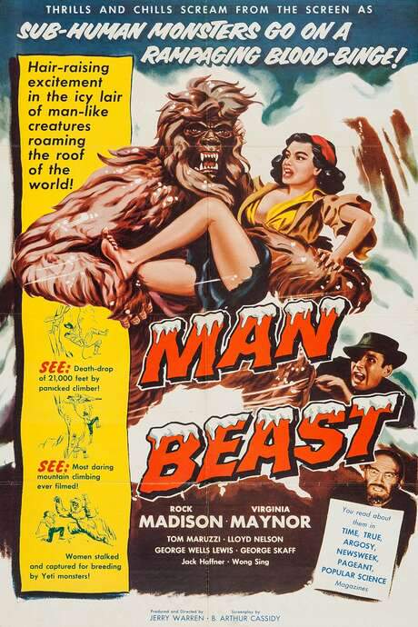 Man Beast (1956) movie poster
