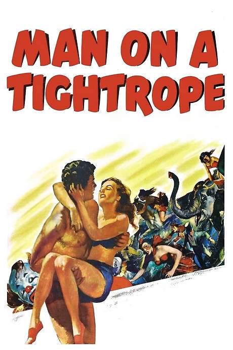 Man on a Tightrope (1953) movie poster