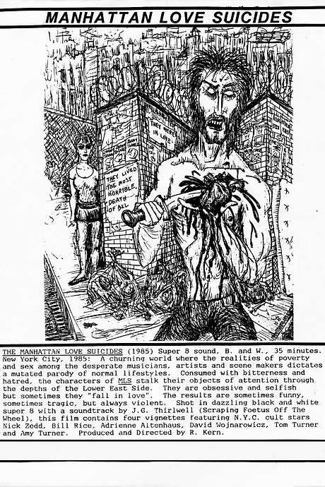 Manhattan Love Suicides (1985) movie poster