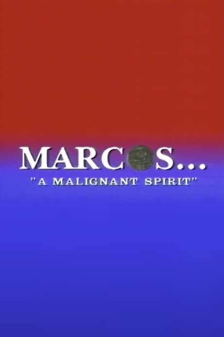 Marcos: A Malignant Spirit (1986) movie poster