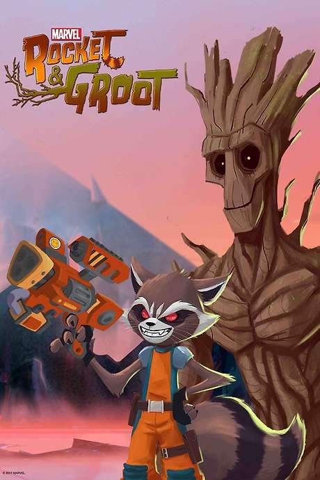 Marvel’s Rocket & Groot (2017) movie poster
