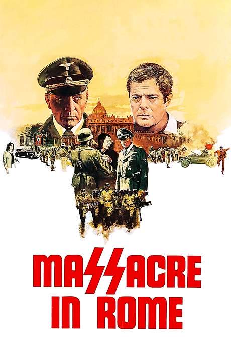 Massacre in Rome (1973) movie poster