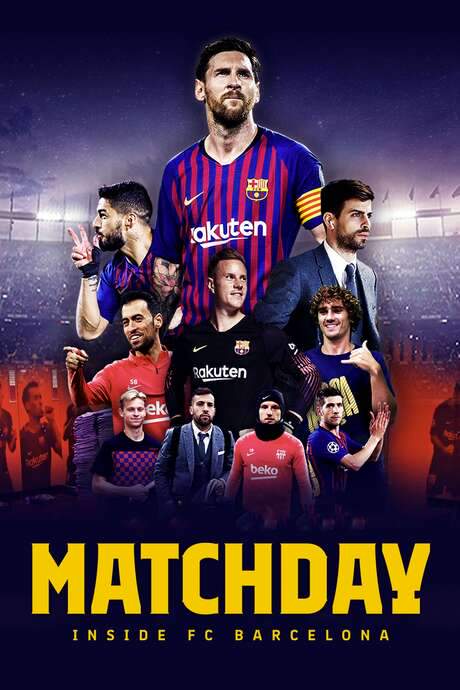 Matchday: Inside FC Barcelona (2019) movie poster