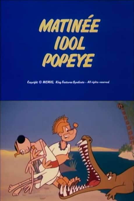 Matinee Idol Popeye (1960) movie poster