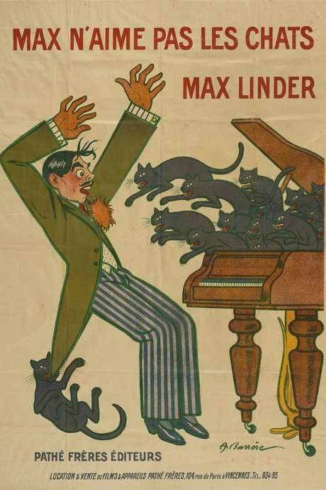 Max Hates Cats (1913) movie poster