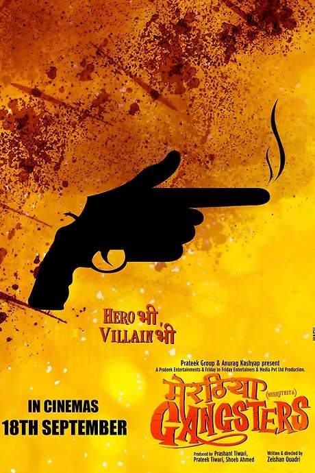 Meeruthiya Gangsters (2015) movie poster
