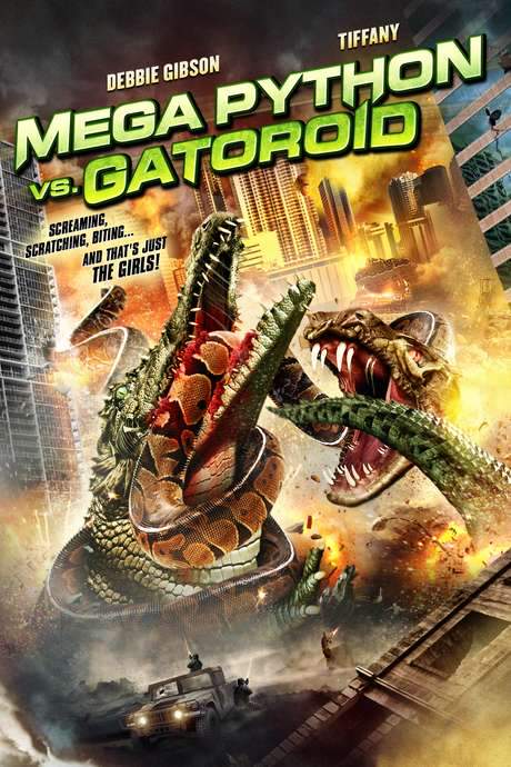 Mega Python vs. Gatoroid (2011) movie poster