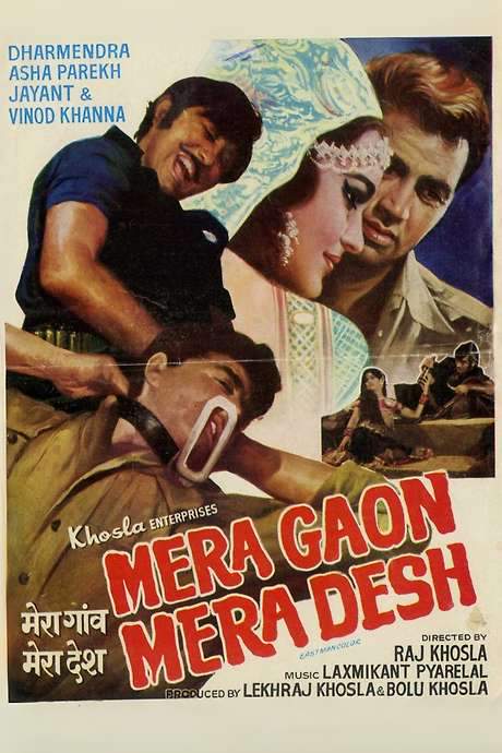 Mera Gaon Mera Desh (1971) movie poster