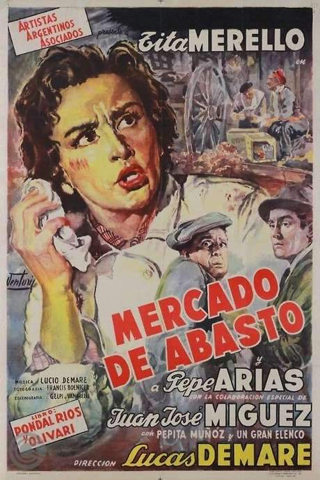Mercado de abasto (1955) movie poster