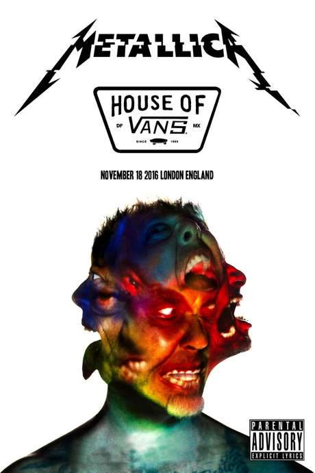 Metallica: Live from The House of Vans (2016) movie poster