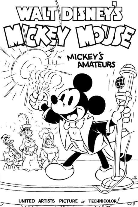 Mickey’s Amateurs (1937) movie poster