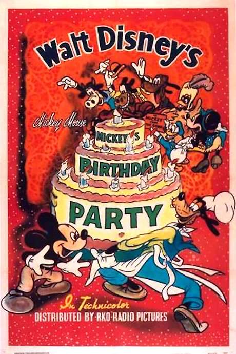 Mickey’s Birthday Party (1942) movie poster