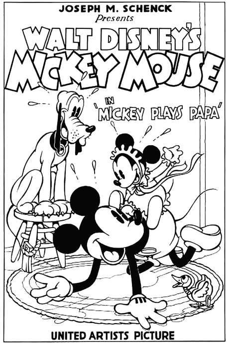 Mickey Plays Papa (1934) movie poster