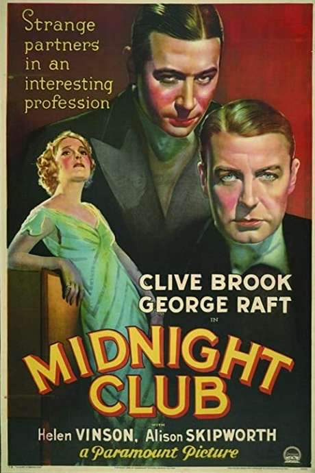 Midnight Club (1933) movie poster