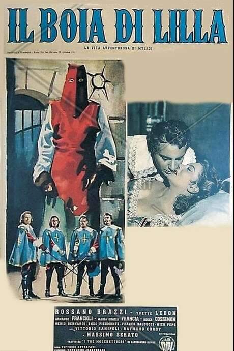Milady and the Musketeers (1952) movie poster