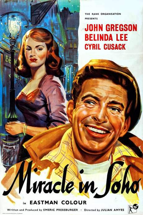 Miracle in Soho (1957) movie poster