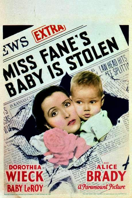 Miss Fane’s Baby Is Stolen (1934) movie poster