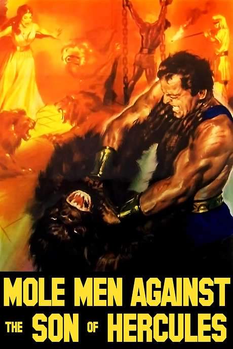 Mole Men Against the Son of Hercules (1961) movie poster
