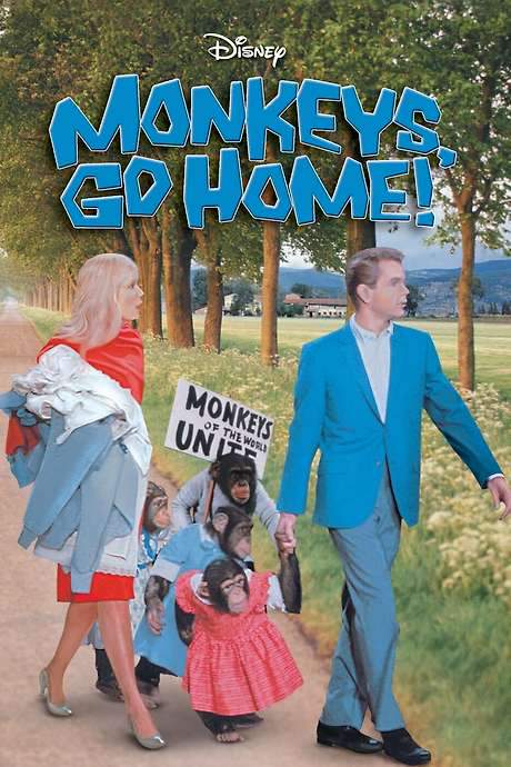 Monkeys, Go Home! (1967) movie poster