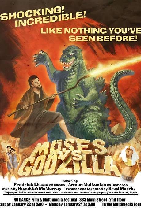 Moses vs. Godzilla (2001) movie poster