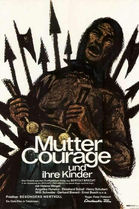 Mother Courage and Her Children (1961) movie poster