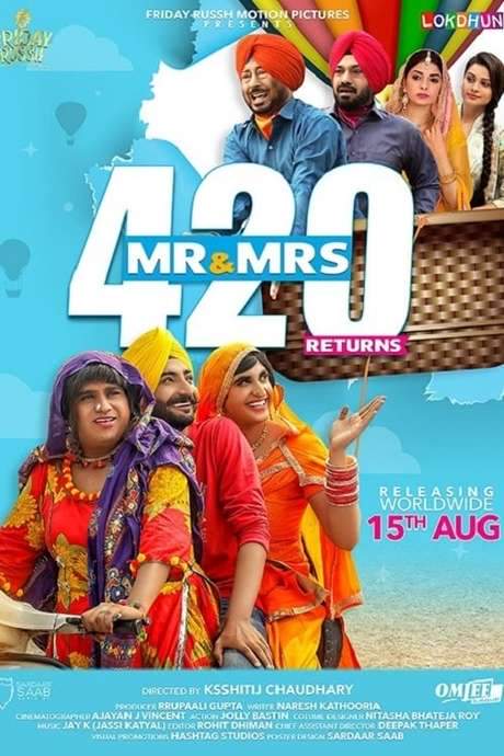 Mr & Mrs 420 Returns (2018) movie poster
