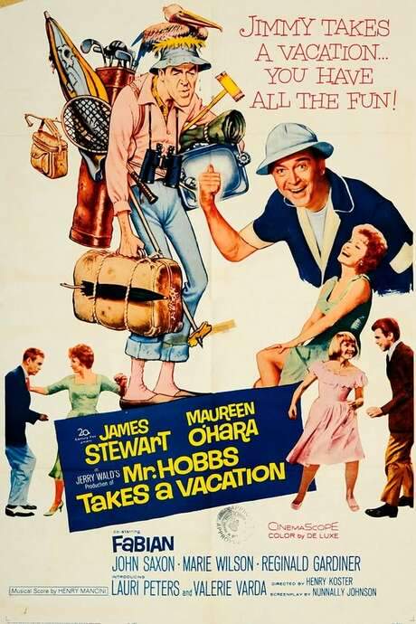 Mr. Hobbs Takes a Vacation (1962) movie poster