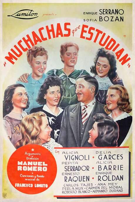 Muchachas que estudian (1939) movie poster