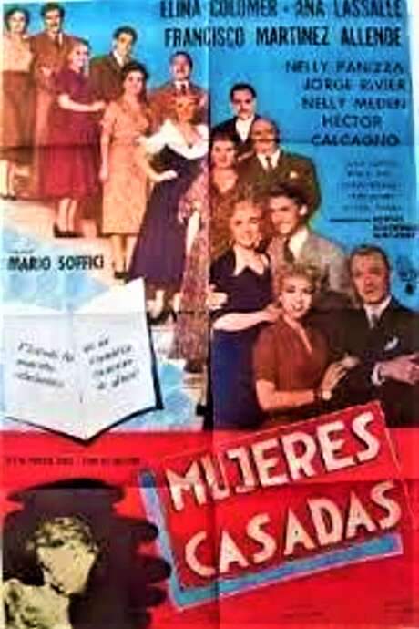 Mujeres casadas (1954) movie poster