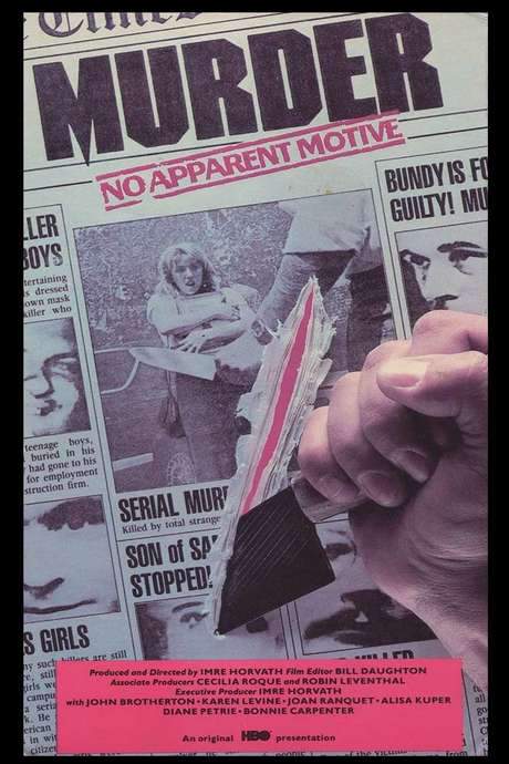 Murder: No Apparent Motive (1984) movie poster