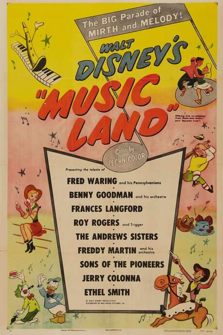 Music Land (1955) movie poster