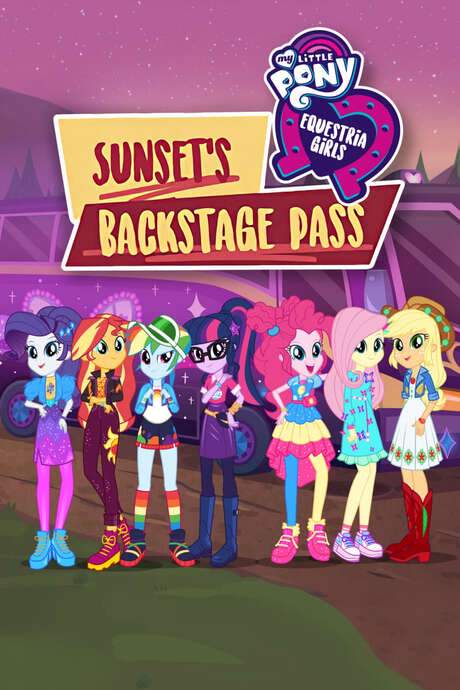 My Little Pony: Equestria Girls - Sunset’s Backstage Pass (2019) movie poster