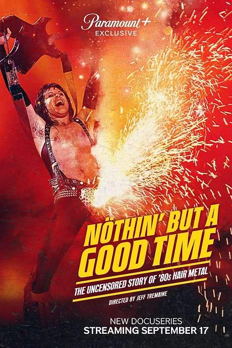Nöthin’ but a Good Time: The Uncensored Story of ’80s Hair Metal (2024) movie poster