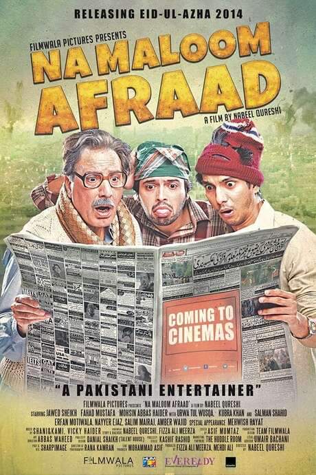 Na Maloom Afraad (2014) movie poster