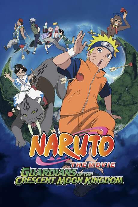 Naruto the Movie: Guardians of the Crescent Moon Kingdom (2006) movie poster