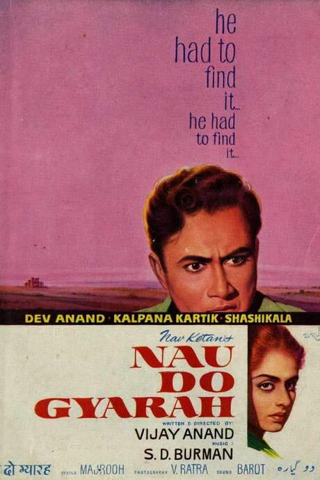 Nau Do Gyarah (1957) movie poster