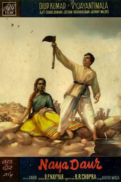 Naya Daur (1957) movie poster