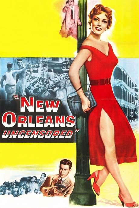 New Orleans Uncensored (1955) movie poster