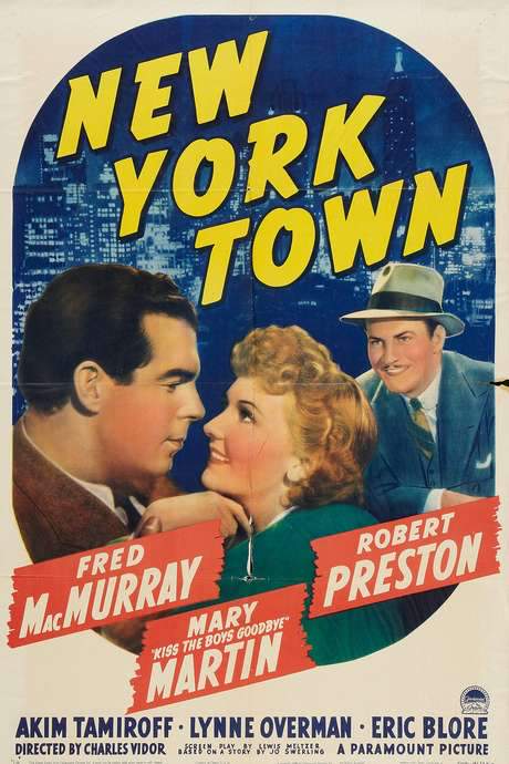 New York Town (1941) movie poster