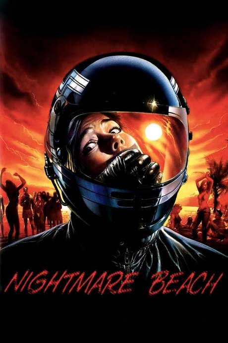 Nightmare Beach (1989) movie poster
