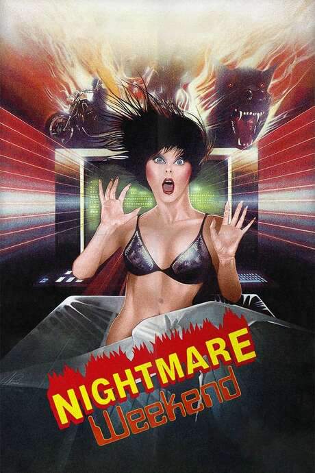 Nightmare Weekend (1986) movie poster