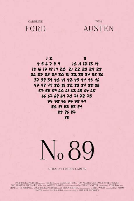 No 89 (2019) movie poster
