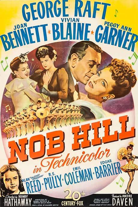 Nob Hill (1945) movie poster