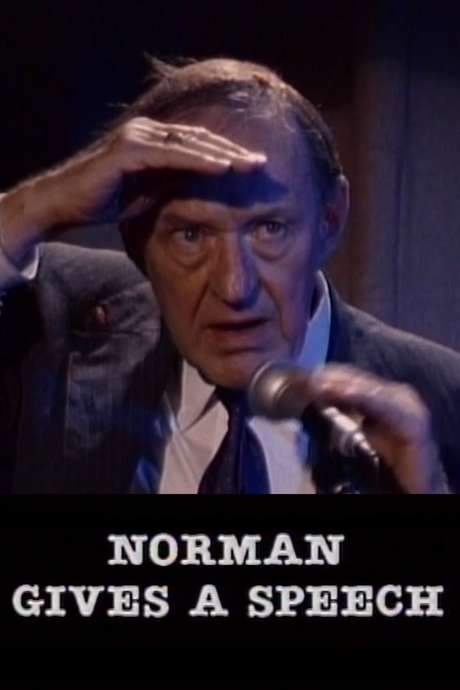 Norman Gives A Speech (1989) movie poster