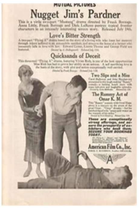 Nugget Jim’s Pardner (1916) movie poster